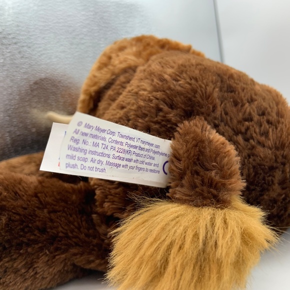 Mary Meyer Flip Flops Bean Bag Buffalo 10" Plush Stuffed Animal - Picture 8 of 11